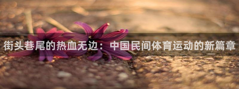J9官方正版app娱乐40996：街头巷尾的热血无边