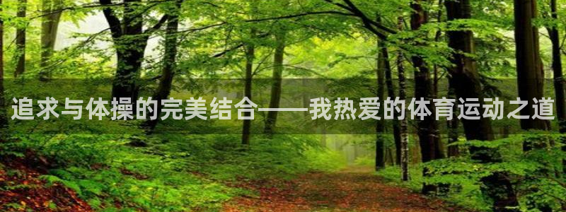 J9官网下载招商：追求与体操的完美结合——我热爱的体